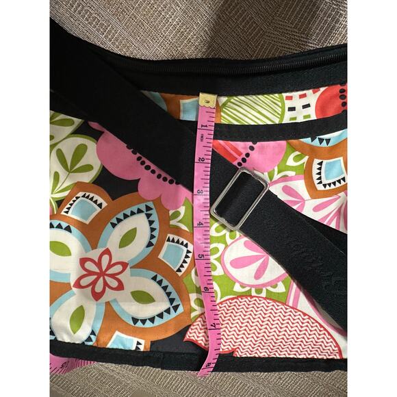 Brighton Retro Floral 14x9 Crossbody Shoulder Bag Purse - Picture 8 of 8